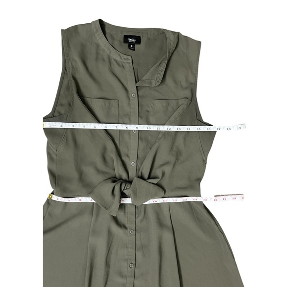 Mossimo Supply Co Green Sleeveless A-Line Dress - Picture 10 of 12